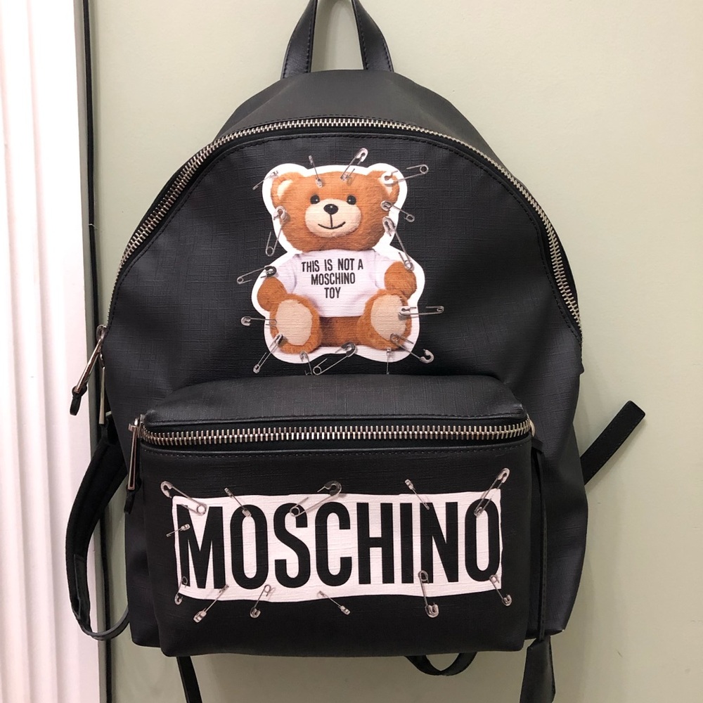 Moschino bear backpack